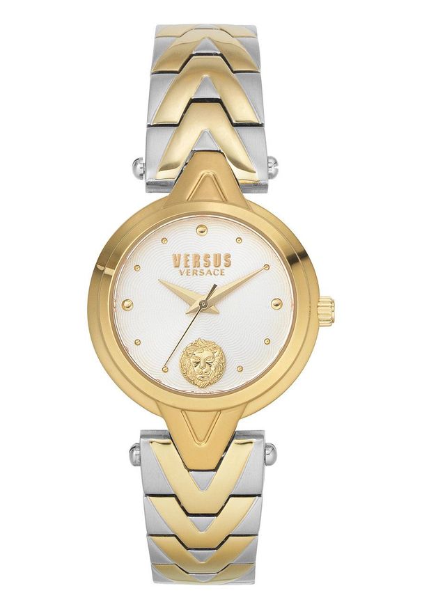 Versus Versace - Zegarek VSPVN1020. Kolor: złoty. Materiał: materiał