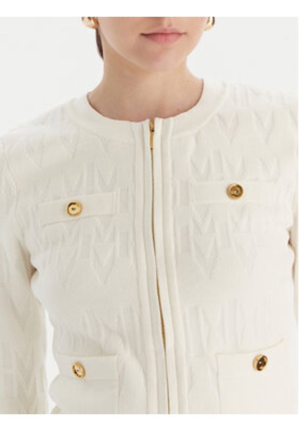 Marciano Guess Kardigan 5BGR06 5661Z Écru Regular Fit. Materiał: syntetyk
