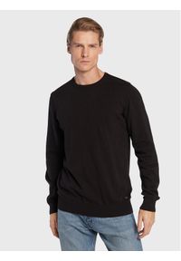 Blend Sweter Nolen 20712883 Czarny Regular Fit. Kolor: czarny. Materiał: bawełna