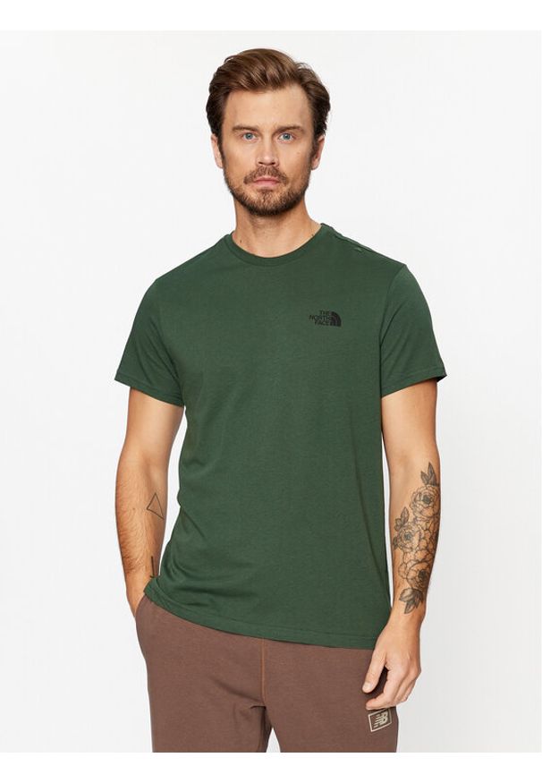 T-Shirt The North Face. Kolor: zielony