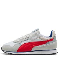 Adidasy Puma Softride St Miler, Dla obu płci. Kolor: szary. Materiał: materiał, zamsz