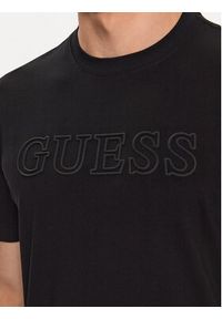 Guess T-Shirt Z2YI11 J1314 Czarny Regular Fit. Kolor: czarny. Materiał: bawełna