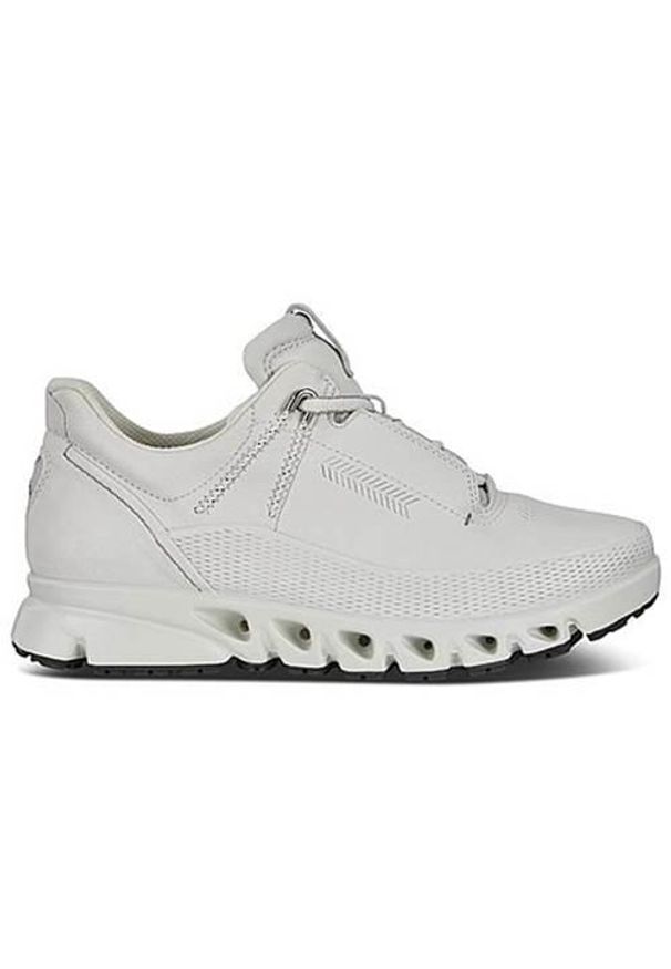 ecco - Buty do chodzenia damskie Ecco Omnivent. Kolor: biały. Materiał: skóra. Szerokość cholewki: normalna. Sport: turystyka piesza