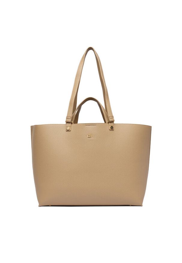 Gino Rossi - GINO ROSSI Torebka EO-LX10226 Beżowy. Kolor: beżowy