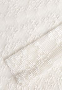 Renee - Beżowy Bluzka Longsleeve z Półtransparentnej Koronki Arnoxia. Okazja: na co dzień, na spotkanie biznesowe, do pracy. Kolor: beżowy. Materiał: koronka. Długość rękawa: długi rękaw. Wzór: koronka. Styl: casual, biznesowy #2