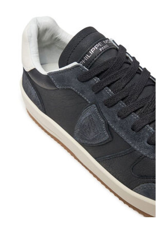 Philippe Model Sneakersy West Mixage VNLU WX05 Czarny. Kolor: czarny. Materiał: skóra
