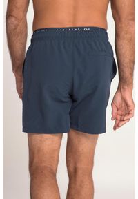 JAY-PI - Męska Spodenki kąpielowe moda plażowa elastyczny pas. Kolekcja: plus size. Kolor: niebieski. Materiał: poliester, materiał