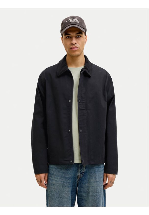 Jack & Jones Kurtka przejściowa Graham 12288889 Czarny Regular Fit. Kolor: czarny. Materiał: bawełna