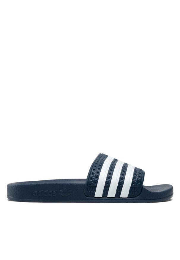Adidas - adidas Klapki adilette 288022 Granatowy. Kolor: niebieski. Materiał: syntetyk
