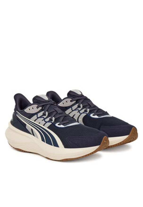 Puma Buty do biegania Pulse Pro 310780 13 Granatowy. Kolor: niebieski. Materiał: materiał