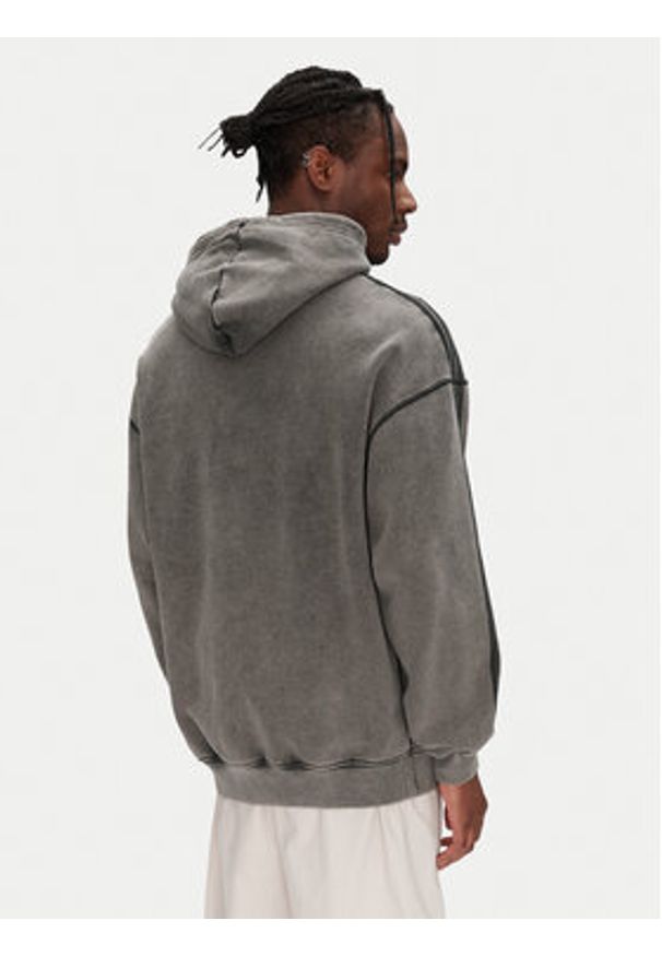 Adidas - adidas Bluza Premium Essentials Retro JD0245 Szary Loose Fit. Kolor: szary. Materiał: bawełna. Styl: retro