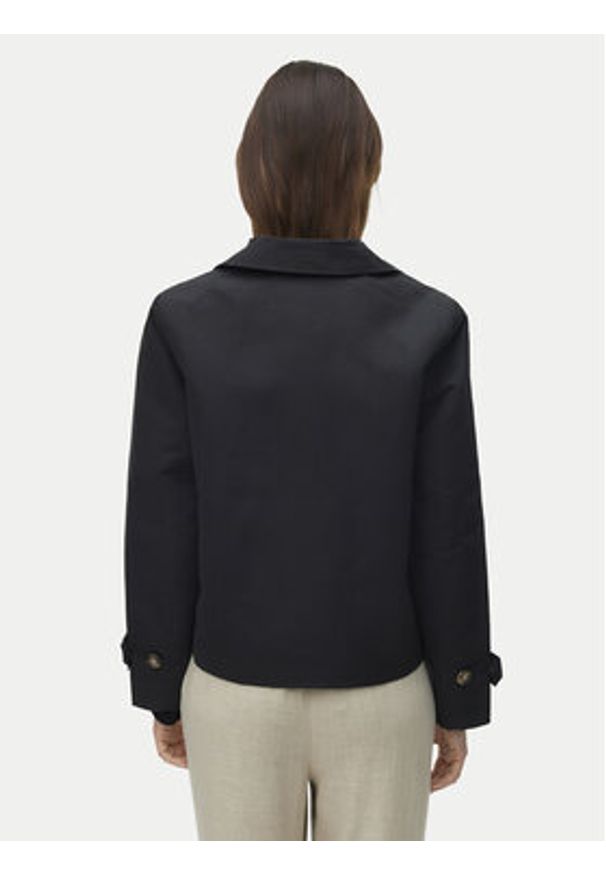 Vero Moda Trencz Chloemia 10308267 Czarny Regular Fit. Kolor: czarny. Materiał: syntetyk