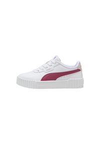 Trenerzy dziewczęcy Puma Carina 3.0 PS. Kolor: biały. Sport: turystyka piesza, tenis #1