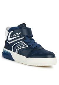 Geox Sneakersy J Grayjay Boy J369YD 0BU11 C4211 D Granatowy. Kolor: niebieski. Materiał: skóra