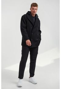 Armani Exchange - Płaszcz męski wełniany ARMANI EXCHANGE. Materiał: wełna #3