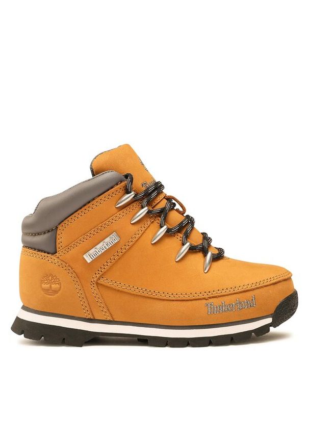 Timberland Trapery Euro Sprint TB06670R2311 Brązowy. Kolor: brązowy. Materiał: nubuk, skóra