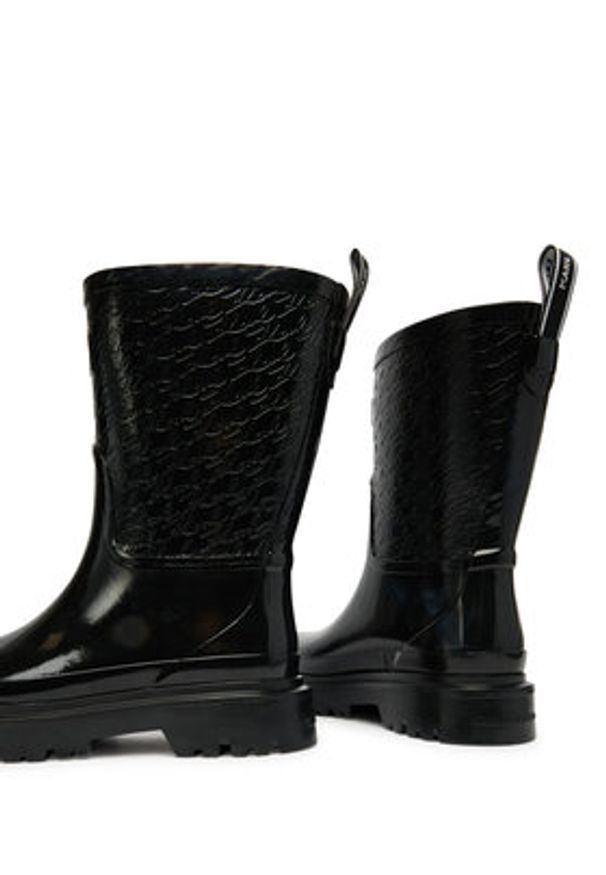 Karl Lagerfeld - KARL LAGERFELD Kalosze KL47170 Czarny. Kolor: czarny. Materiał: syntetyk