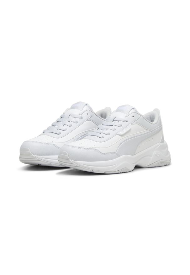 Puma - Damskie buty sportowe Cilia Mode PUMA Silver Mist White Gray. Kolor: biały, wielokolorowy, szary. Sezon: lato