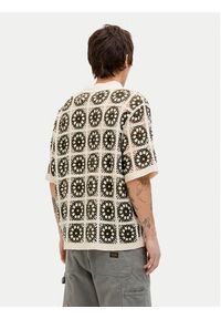 Jack & Jones - Jack&Jones Koszula Cartagena 12278724 Beżowy Loose Fit. Kolor: beżowy. Materiał: bawełna