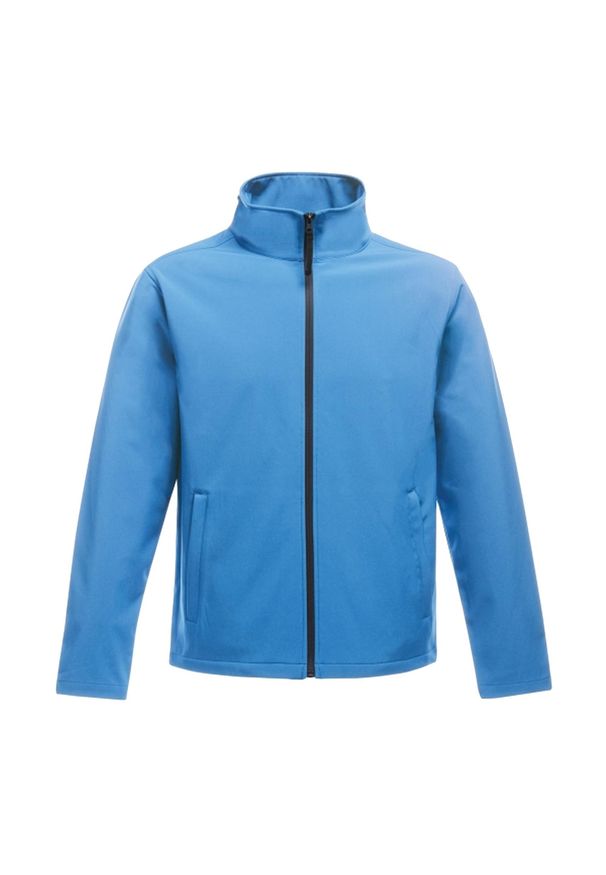 Regatta - Kurtka Softshellowa Damska Do Druku Ablaze. Kolor: niebieski. Sport: turystyka piesza