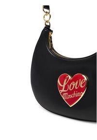 Love Moschino - LOVE MOSCHINO Torebka JC4183PP1NLP0000 Czarny. Kolor: czarny. Materiał: skórzane #5