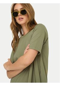 only - ONLY Sukienka codzienna Mara 15374631 Zielony Oversize. Okazja: na co dzień. Kolor: zielony. Materiał: bawełna. Typ sukienki: oversize, proste. Styl: casual #3