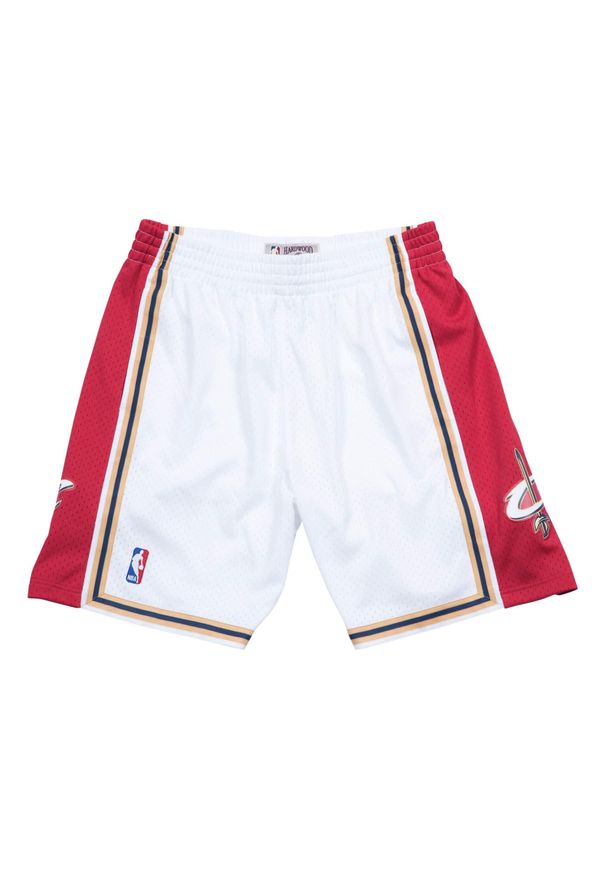 Mitchell & Ness - Swingman krótki Cleveland Cavaliers. Kolor: czerwony, biały, wielokolorowy. Długość: krótkie. Sport: koszykówka