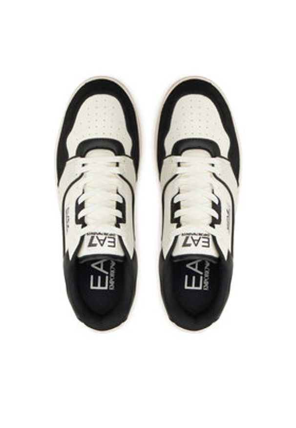 EA7 Emporio Armani Sneakersy X8X187 XK402 N480 Biały. Kolor: biały. Materiał: skóra