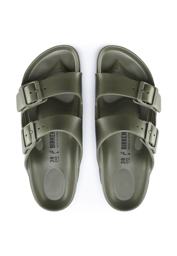 Birkenstock - Klapki męskie BIRKENSTOCK ARIZONA EVA. Okazja: na co dzień, na spacer, do pracy. Kolor: zielony. Styl: casual