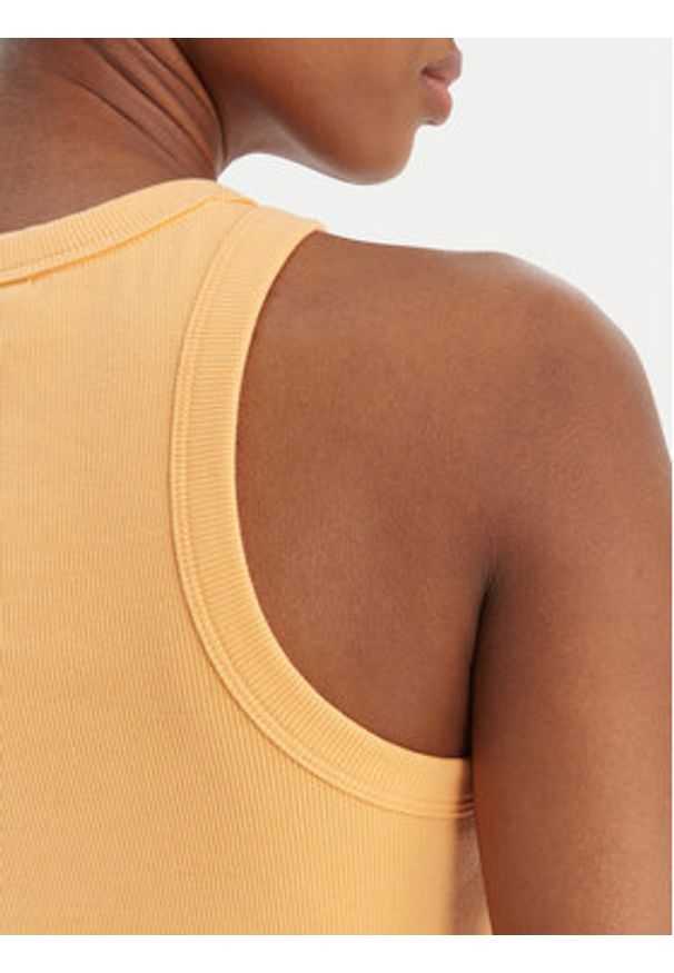 Hugo - HUGO Top Baby 50511450 Pomarańczowy Slim Fit. Kolor: pomarańczowy. Materiał: bawełna