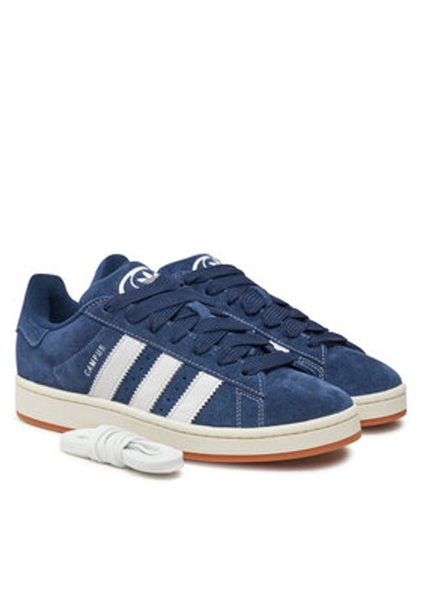 Adidas - adidas Sneakersy Campus 00s JR8163 Granatowy. Kolor: niebieski. Materiał: zamsz, skóra. Model: Adidas Campus
