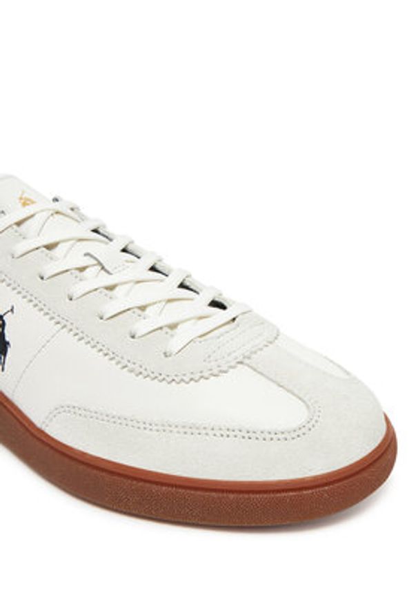 Polo Ralph Lauren Sneakersy Bedford 809968171001 Biały. Kolor: biały. Materiał: zamsz, skóra