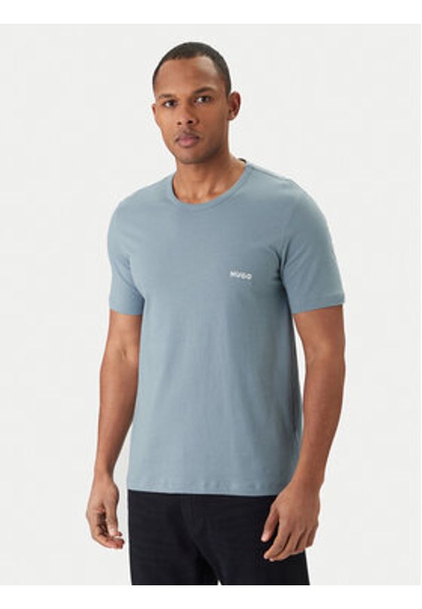 Hugo - HUGO Komplet t-shirtów 50532811 Kolorowy Regular Fit. Materiał: bawełna. Wzór: kolorowy