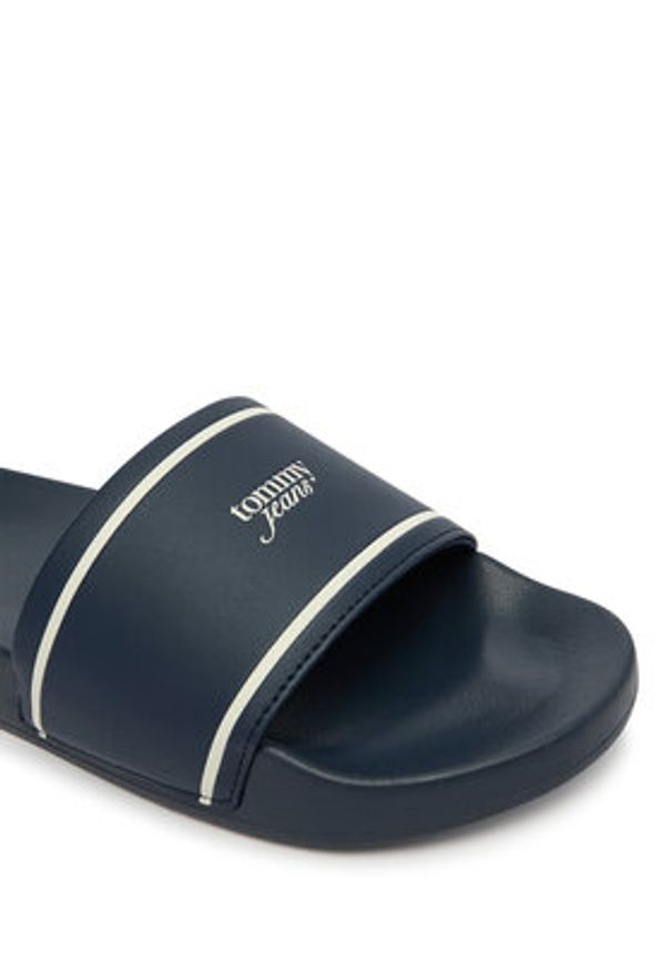 Tommy Jeans Klapki Tjw Poolslides EN0EN02976 Granatowy. Kolor: niebieski. Materiał: syntetyk