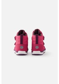 Reima Półbuty dziecięce Patter kolor różowy. Nosek buta: okrągły. Zapięcie: rzepy. Kolor: różowy. Materiał: guma #2