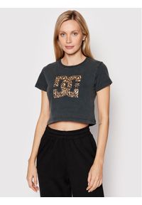 DC T-Shirt Star ADJZT03040 Czarny Regular Fit. Kolor: czarny. Materiał: bawełna #1