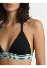 Calvin Klein Swimwear Góra od bikini LV00Q61214 Czarny. Kolor: czarny. Materiał: syntetyk #2