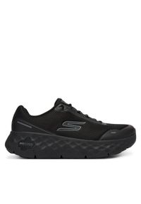 skechers - Skechers Sneakersy Go Walk Max Cushioning Flex 217113/BBK Czarny. Kolor: czarny. Materiał: materiał #1