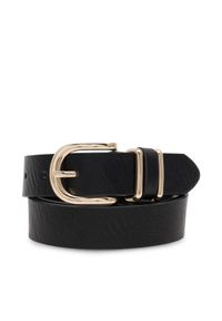 Jenny - JENNY Pasek Damski 4W2-006-AW23 Czarny. Kolor: czarny