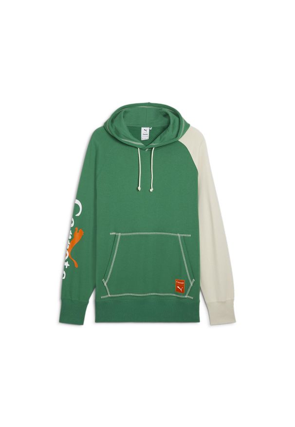 Puma Bluza X Carrots Graphic Tr 62744586. Kolor: zielony