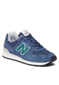 Sneakersy New Balance U574SNG Granatowy. Kolor: niebieski