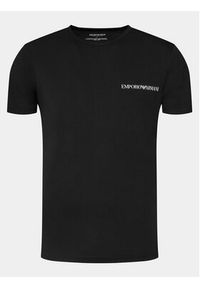 Emporio Armani Underwear Komplet 2 t-shirtów 111267 4R717 07320 Czarny Regular Fit. Kolor: czarny. Materiał: bawełna