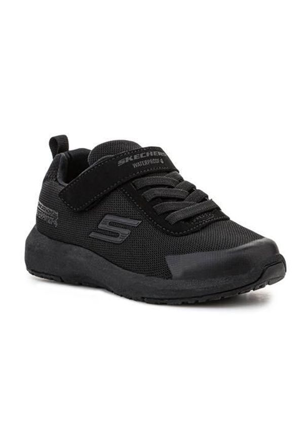 skechers - Buty do chodzenia dla dzieci Skechers Dynamic Tread. Zapięcie: rzepy. Kolor: czarny. Materiał: materiał, syntetyk, tkanina. Szerokość cholewki: normalna. Sport: turystyka piesza