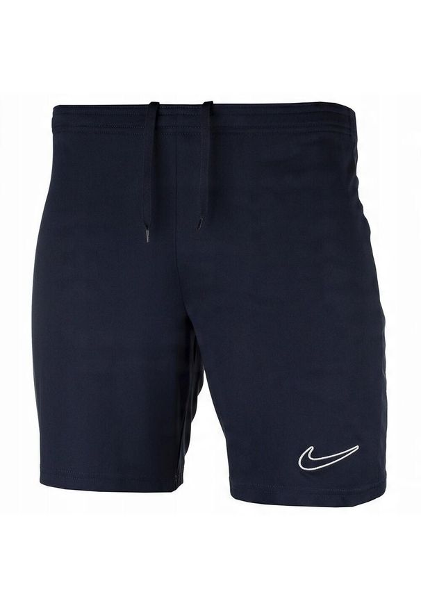 Nike - Męskie Spodenki Academy 23 DriFIT. Kolor: niebieski. Sport: turystyka piesza