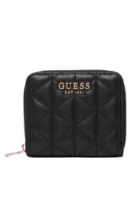 Guess Portfel Paisleigh Slg SWQG98 83137 Czarny. Kolor: czarny. Materiał: skóra #1