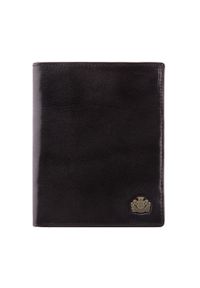 Wittchen - Męski portfel skórzany rozkładany duży czarny. Kolor: czarny. Materiał: skóra #1