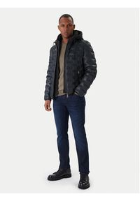 Milestone Kurtka skórzana MS Alonso 5310196 0715 Czarny Regular Fit. Kolor: czarny. Materiał: skóra #4