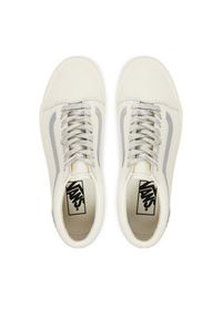 Vans Tenisówki Old Skool VN000D6WC9F1 Écru. Kolor: kremowy. Materiał: skóra, zamsz #6