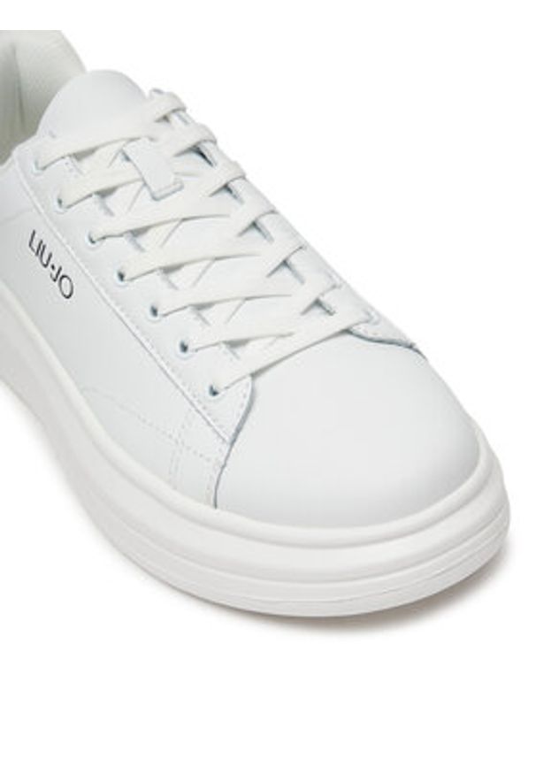 Liu Jo Sneakersy 7G4011 PX474 Biały. Kolor: biały. Materiał: skóra