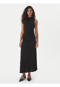 BOSS Sukienka wieczorowa Eylai 50557369 Czarny Slim Fit. Kolor: czarny. Materiał: wiskoza. Styl: wizytowy #1